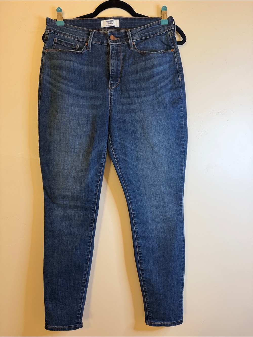 Levi's Medium Blue Skinny Jeans